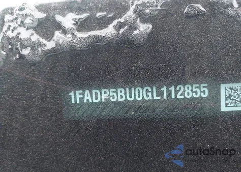 2016 Ford C-Max Hybrid Sel из США, поврежденный, VIN 1FADP5BU0GL112855